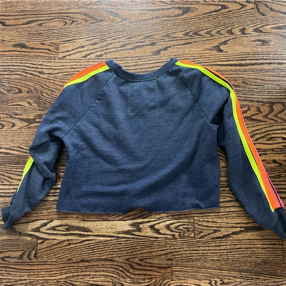 aviator nation cropped crewneck - Picture 2 of 7